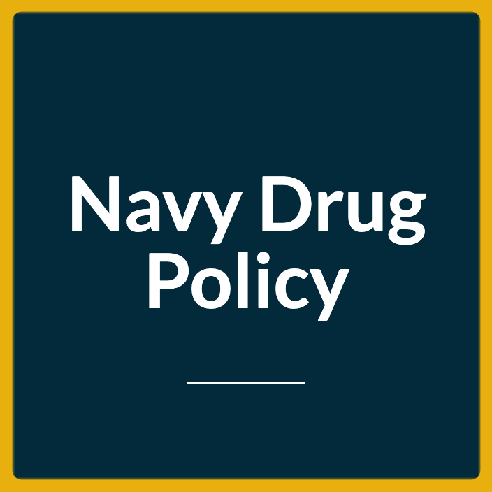 Navy Drug Policy - Featured 704X704