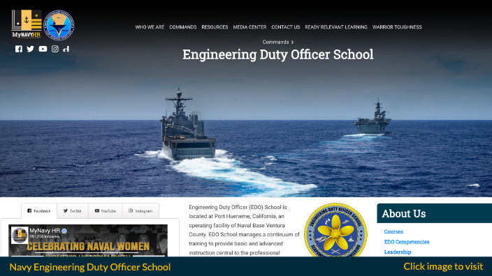 Navy Engineering Duty Officer School-1 Image 704X396