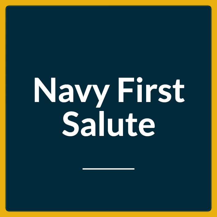 Navy First Salute Navy Officer Tradition - Featured 704X704