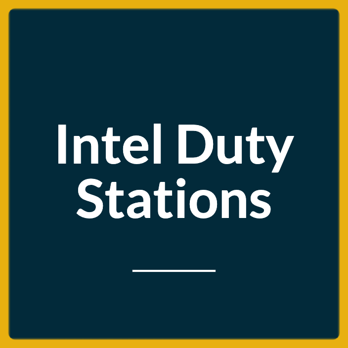 military intelligence duty stations