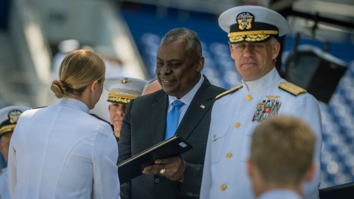 Austin in Naval Academy graduation 2023- Image 704X396