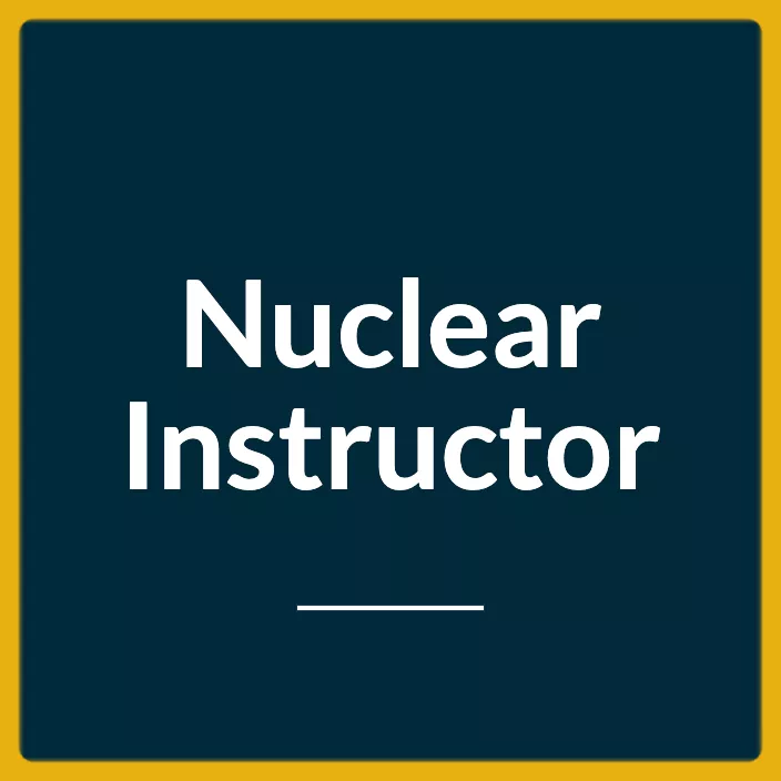 Naval Nuclear Instructor Program (2025)